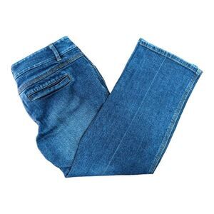 Ann Taylor LOFT Cropped Jeans with Hook and Eye Closure Women's Size 6